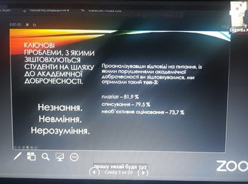 Взяли участь у  Круглому столі на тему «Академічна доброчесність: досвід, практики, виклики, поступ»